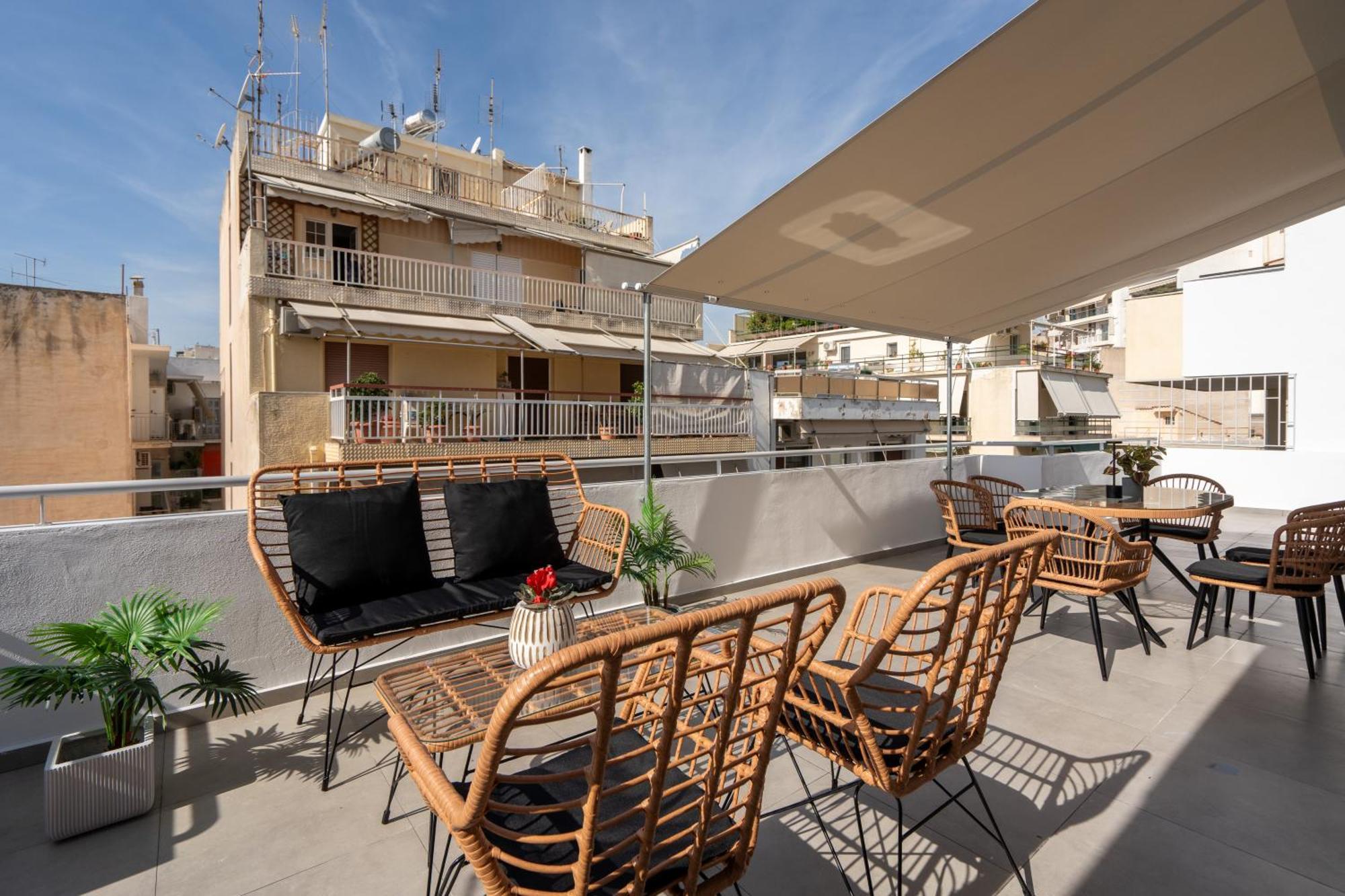 Seven Hills, Boutique Apartments Athen Exterior foto
